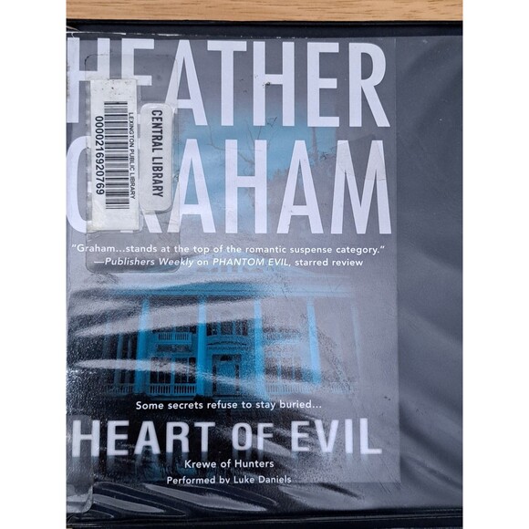 Lot of 4 Heather Graham CD Audiobooks : Heart of Evil, The Unseen, Ghost Shadow - Picture 2 of 10